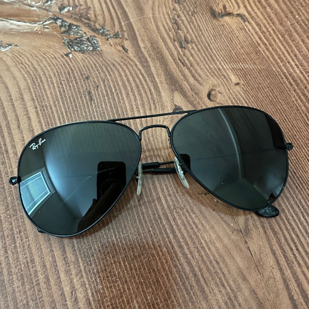 Ray Ban Aviators “Total Black”